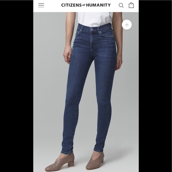 Citizens of Humanity Rocket mid rise skinny 28 - Picture 1 of 8